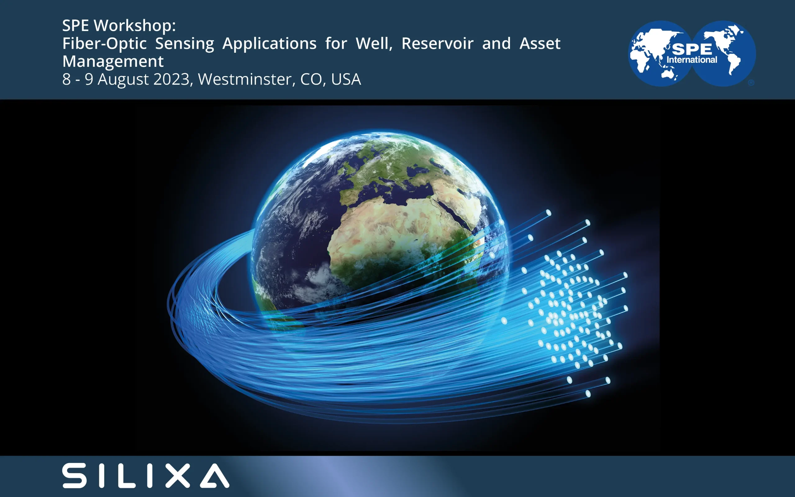 Silixa at SPE Workshop on Fiber-Optic Sensing Applications for Well, Reservoir and Asset Management in Westminster, CO on 8–9 August 2023